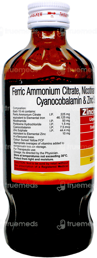 Zincofer Liquid 200Ml